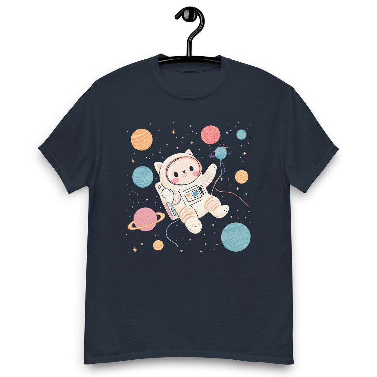 Space Cat Yarn Explorer T-Shirt