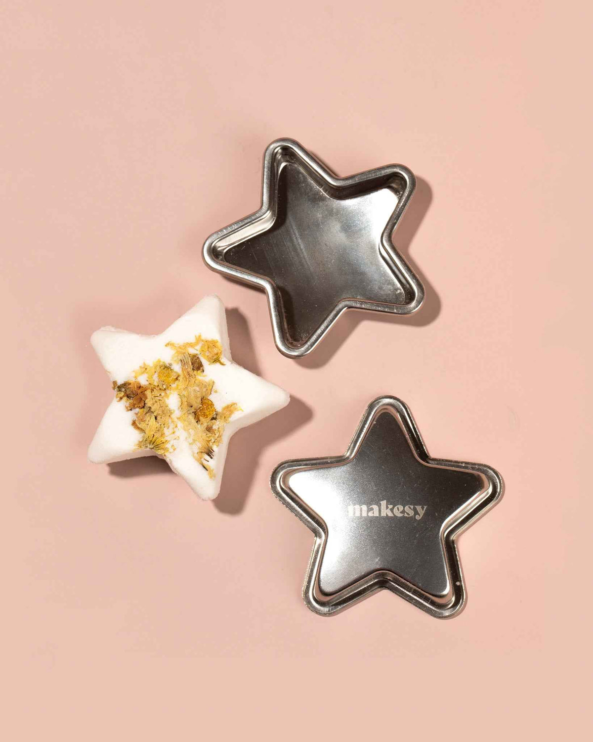 stainless steel star bath bomb mold