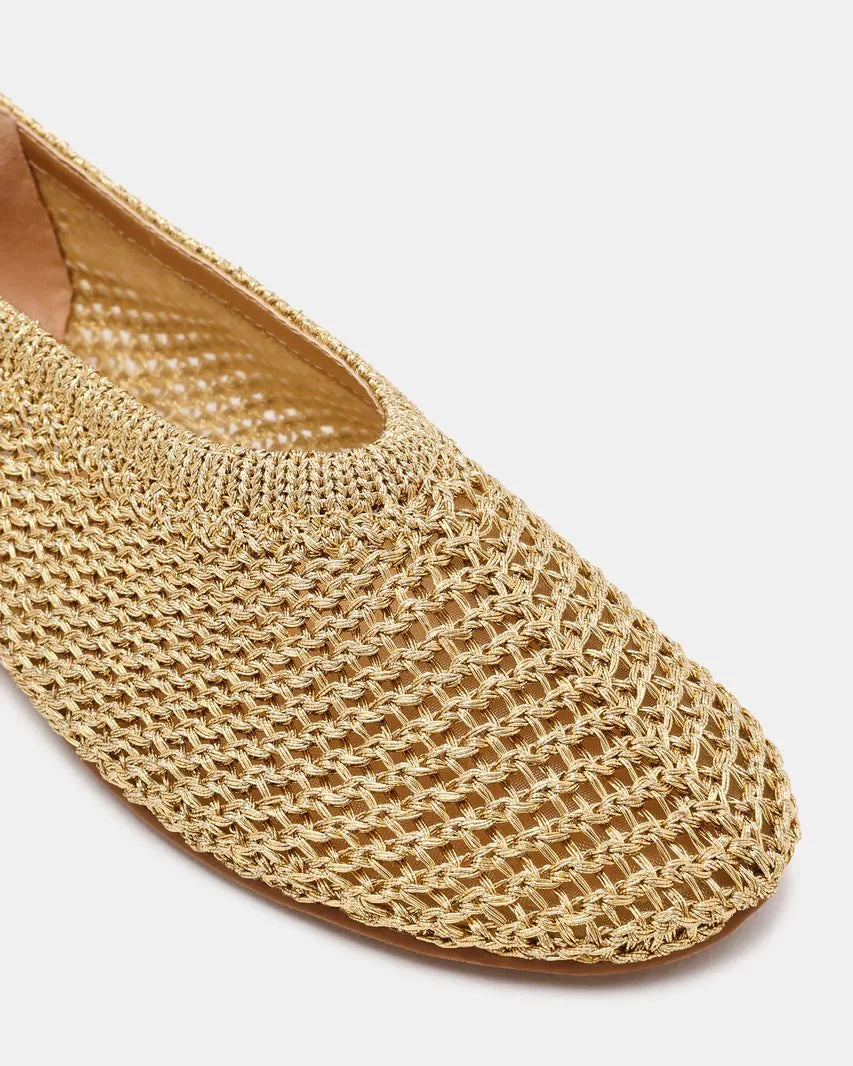 Steve Madden Cyntra Woven Champagne