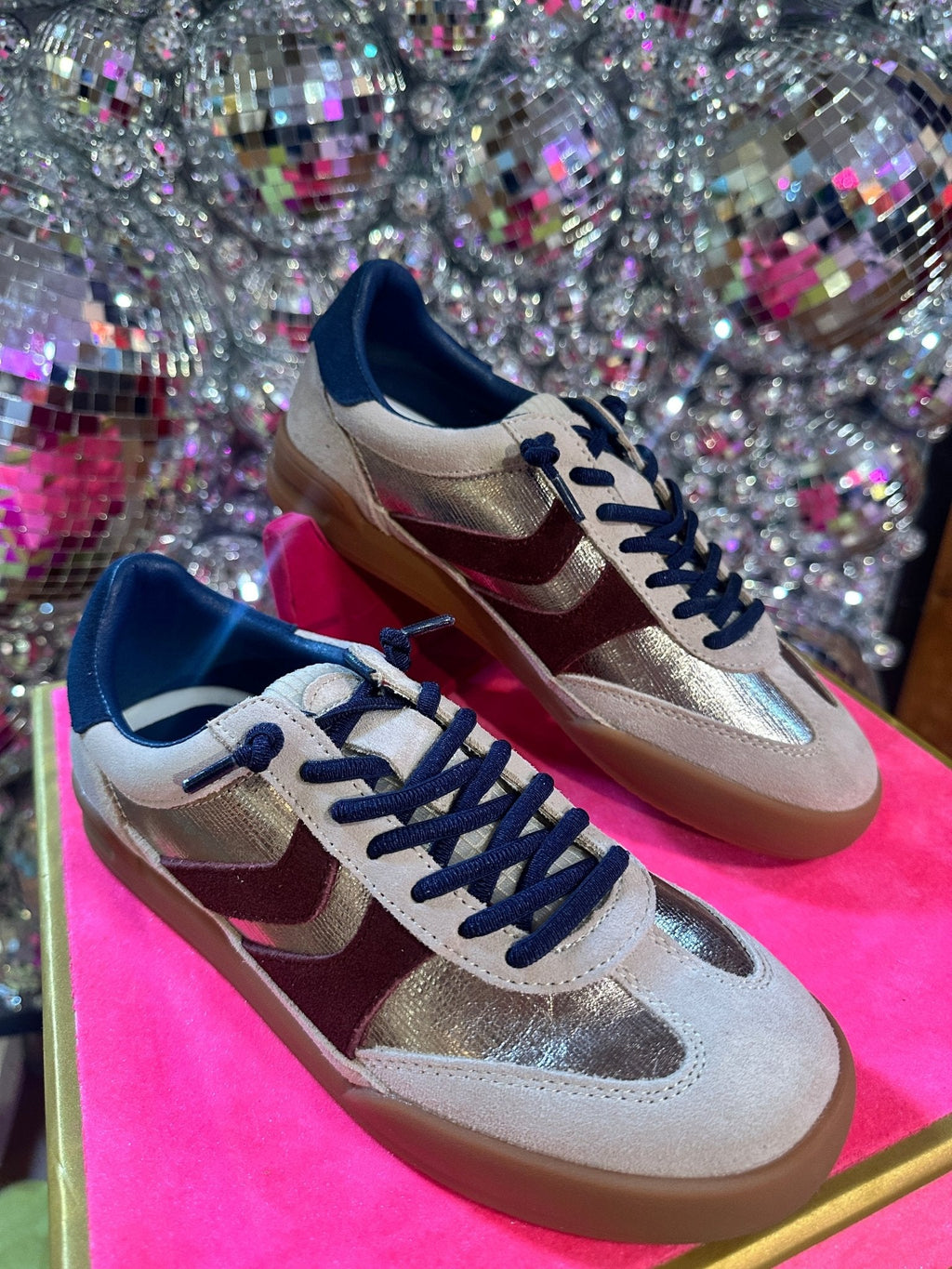 Steve Madden Verdict Blue/Gold