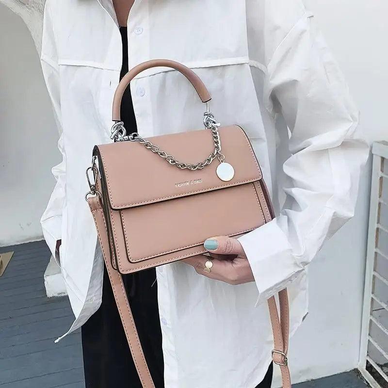 Super Stylish Square bag For Females High quality PU Leather Women's Designer Handbag Travel Shoulder Bag