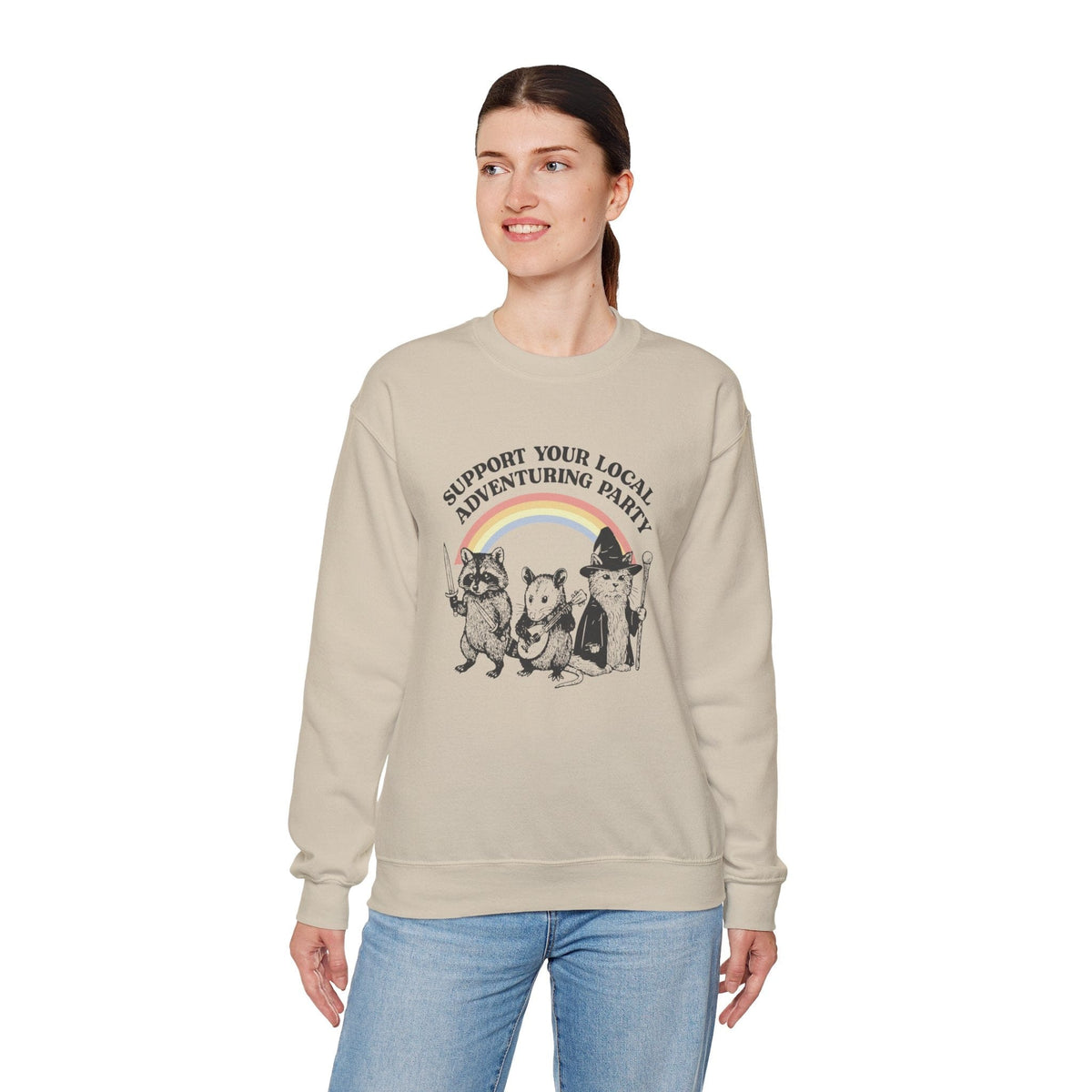 Support Your Local Adventuring Party Sweatshirt