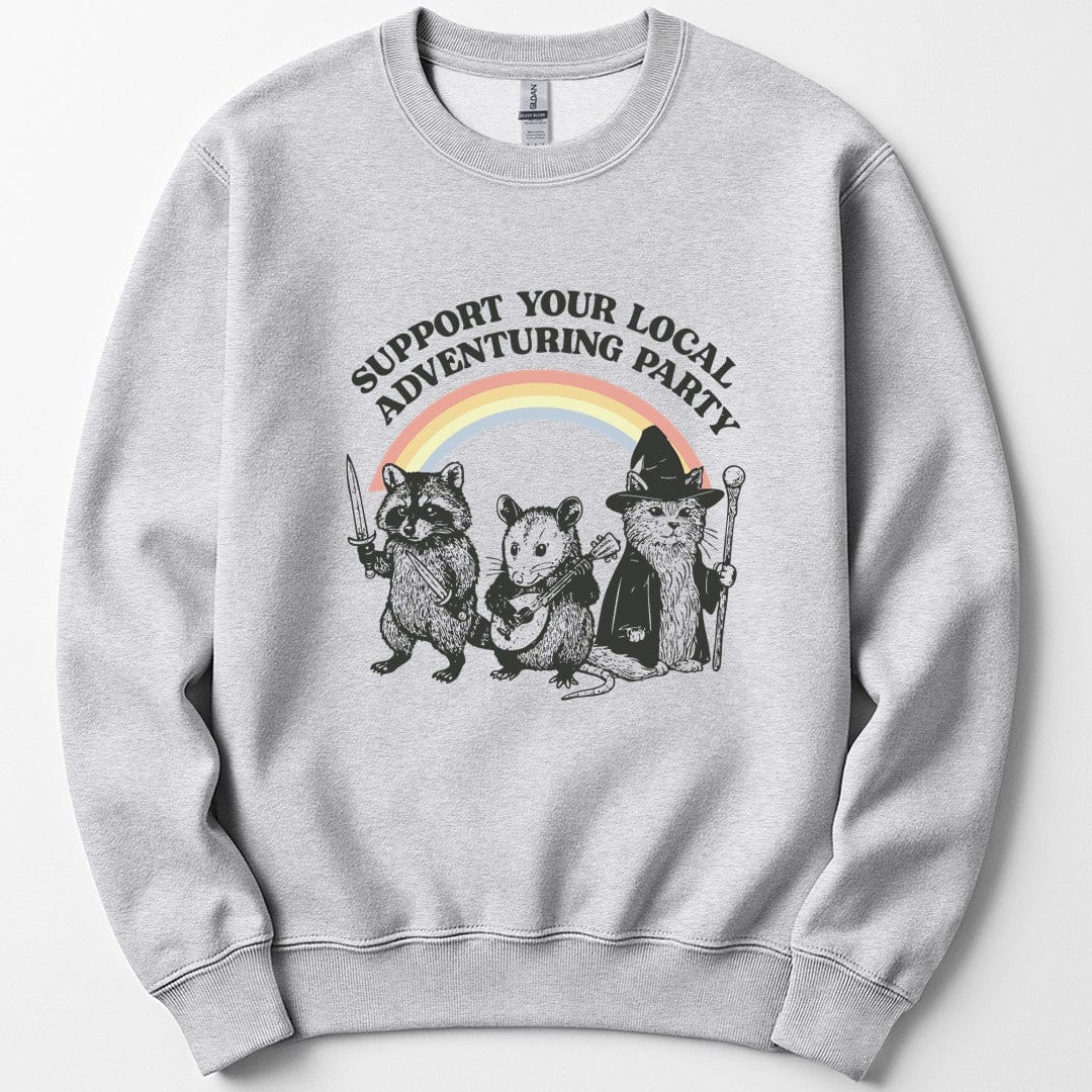 Support Your Local Adventuring Party Sweatshirt