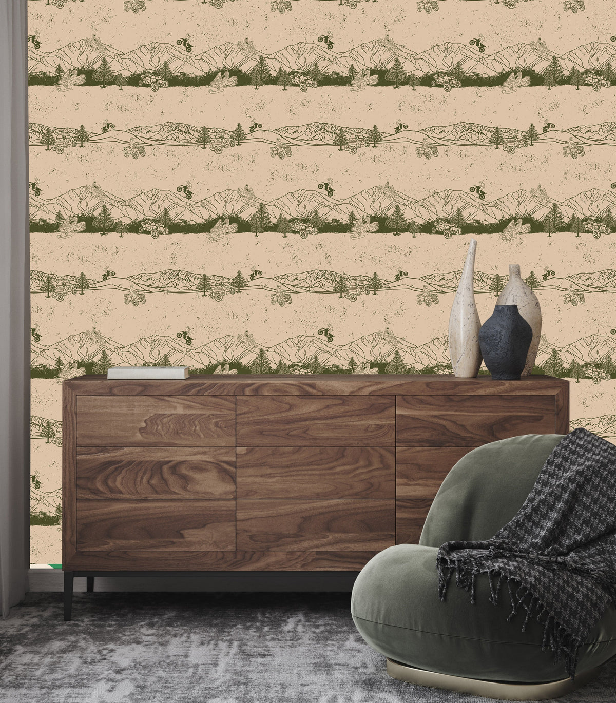 Nash Wallpaper by Hannah Langford