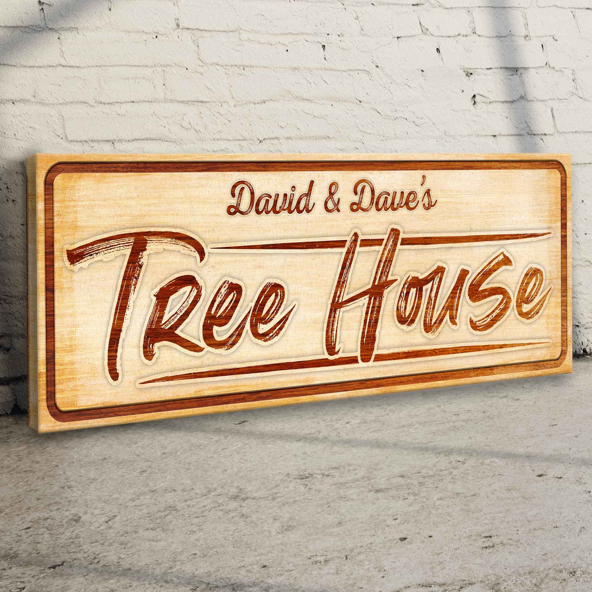 Treehouse Sign, Unique Baby Boy Gift, Tree House Wall Art, Tree House Sign, Tree House Lover Gift Sign Decor