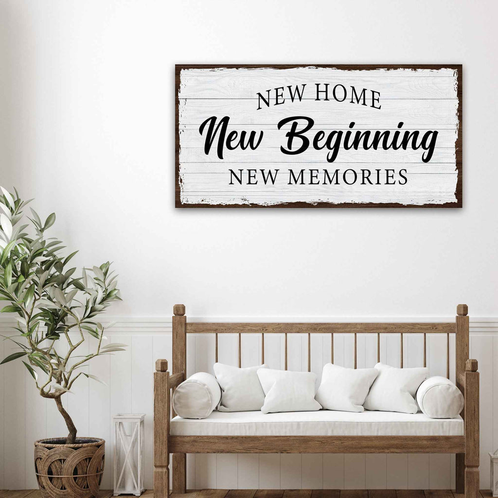 New Home Sign