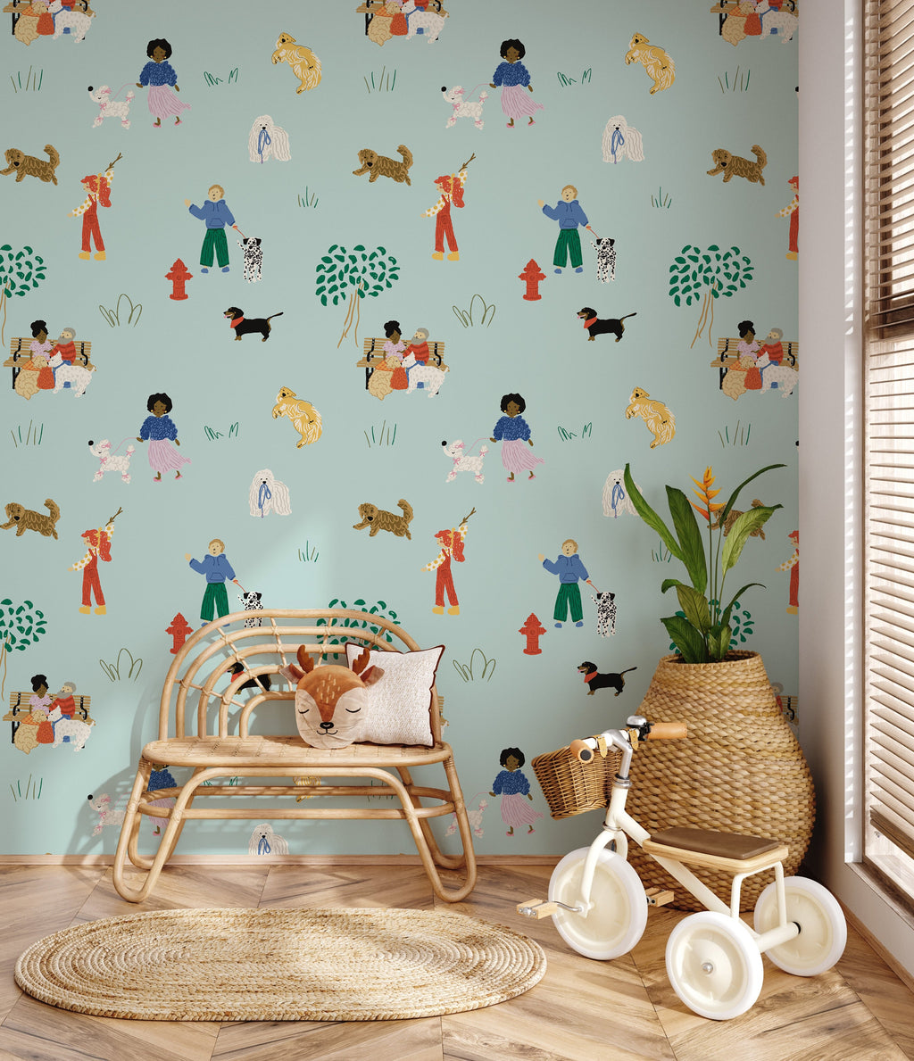 Benjamin Wallpaper by Grumble Co. Designs