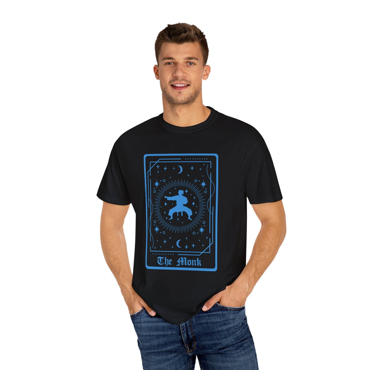The Monk Tarot Card T-Shirt - Comfort Colors