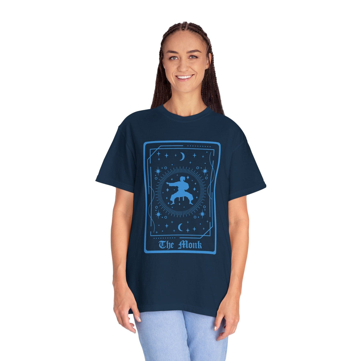 The Monk Tarot Card T-Shirt - Comfort Colors