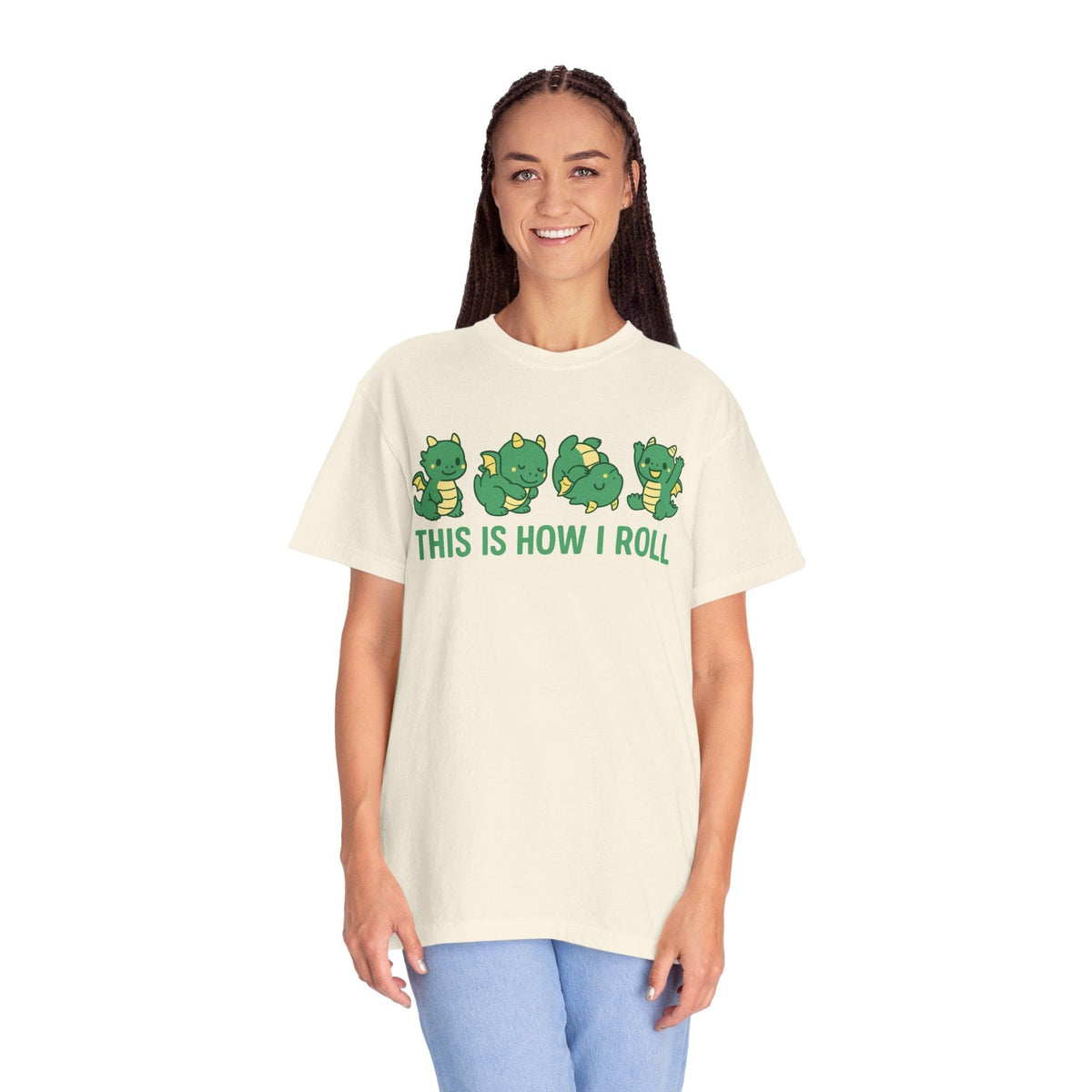 This Is How I Roll Dragon T-Shirt - Comfort Colors