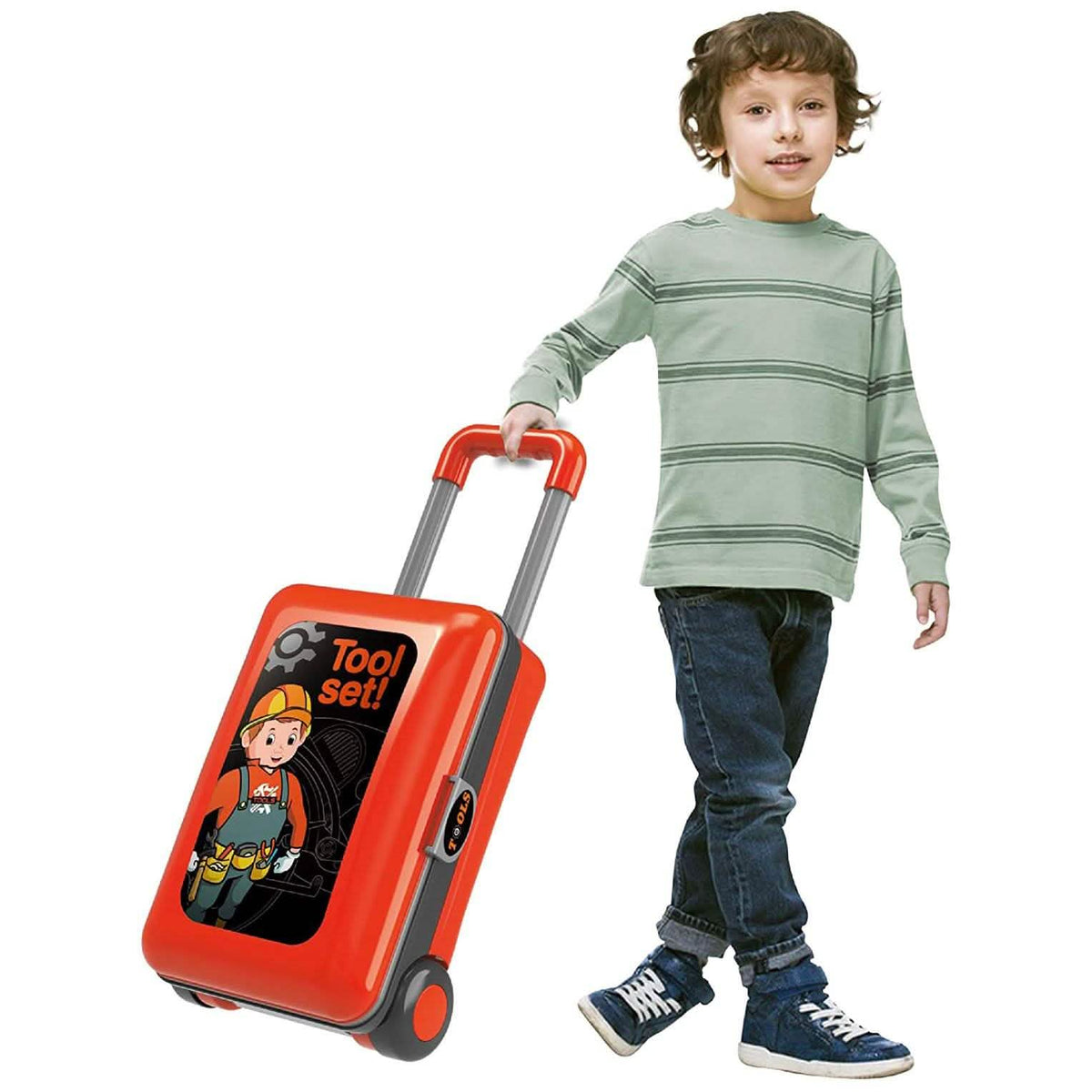 Toy Chef 2-in-1 Pretend Play Travel Set For Kids