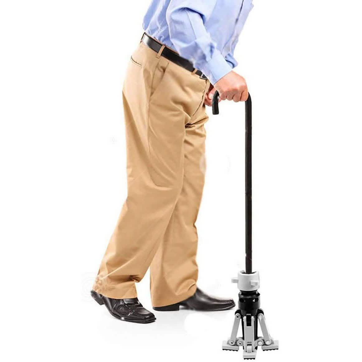 Ultra-Grip Walking Stick Buddy with Anti-Shock Springs
