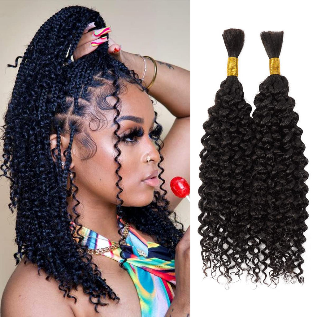 Unique's 100% Human Hair New Deep Bulk 16''