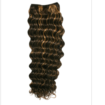 Unique's 100% Human Hair New Deep Wave 16" Hairpiece