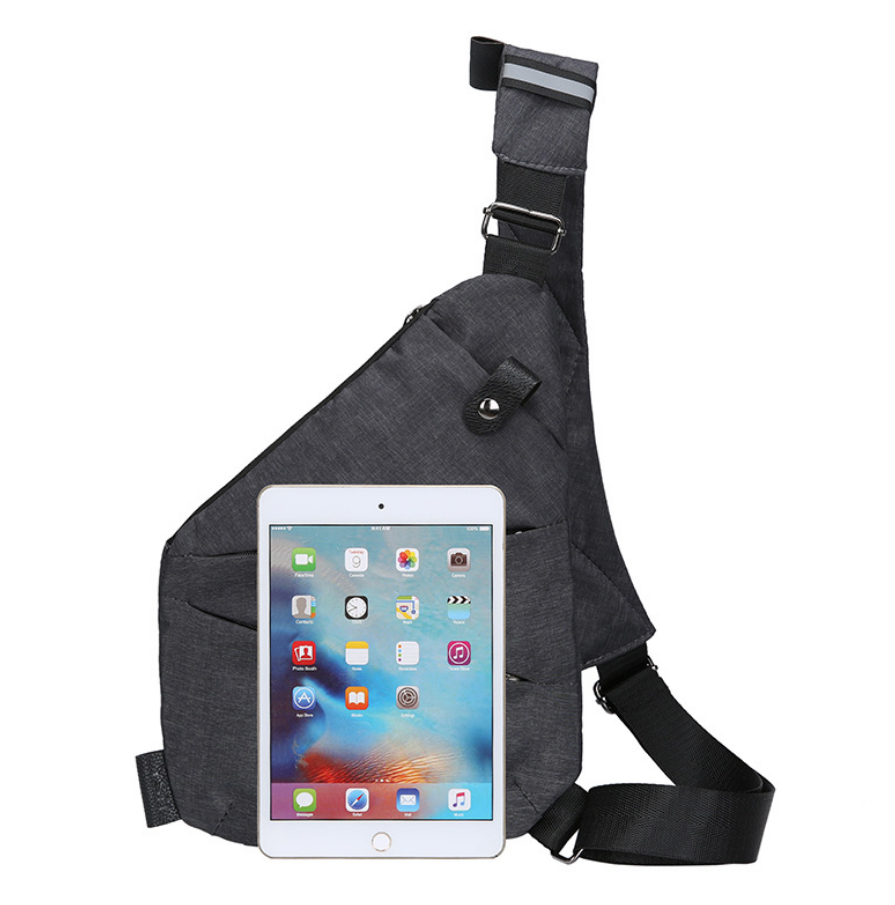 Unisex Anti-Theft Male Chest Bag Men Hidden Shoulder Messenger Bag