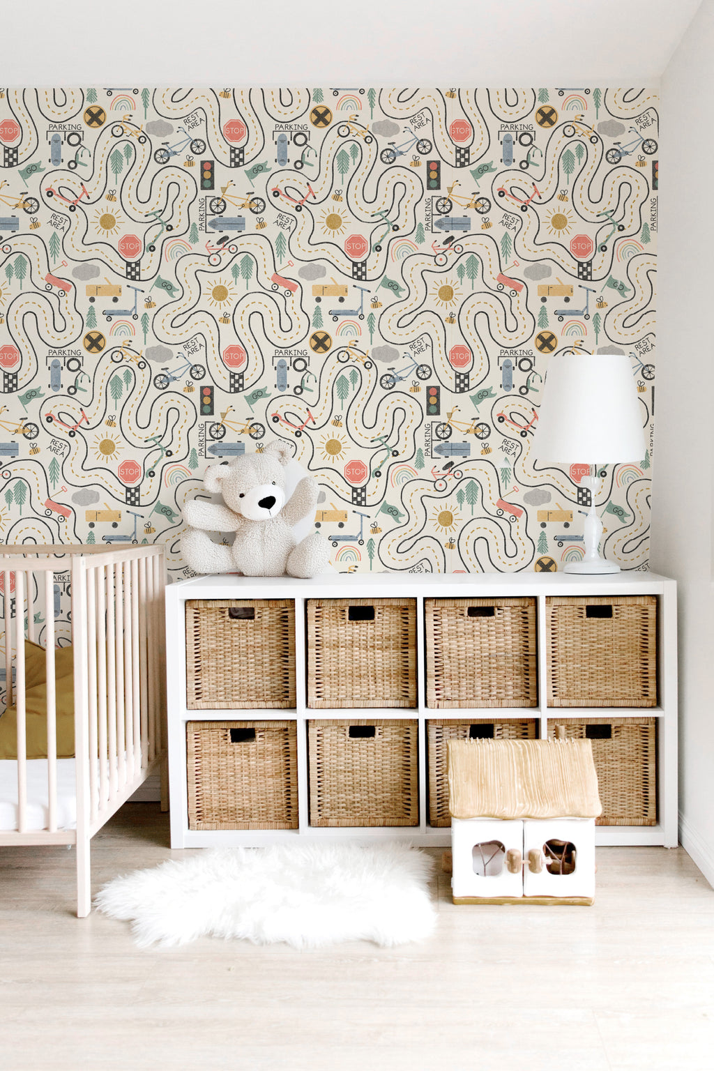 Wallie Wallpaper by Stacy Ward Design
