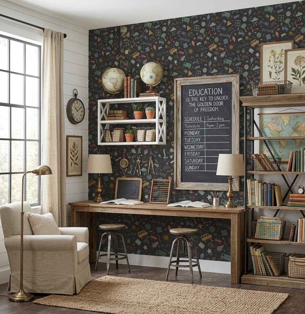 Ian Wallpaper by Stacy Ward Design