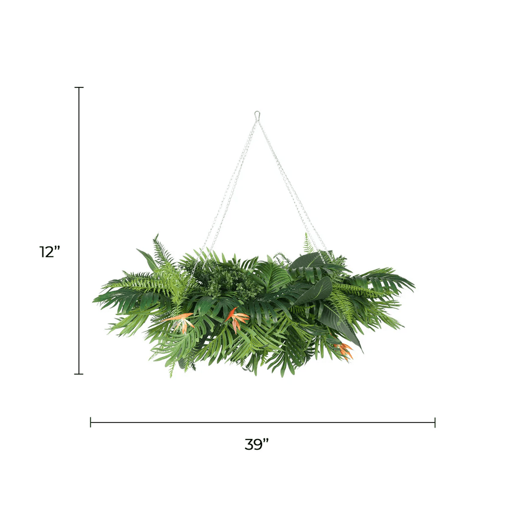 Tropical Artificial Plant Arrangement (Clearance Price)