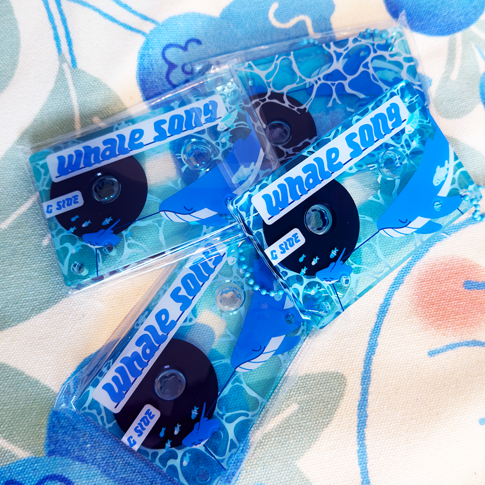 [PREORDER] Whale Song Cassette Charm