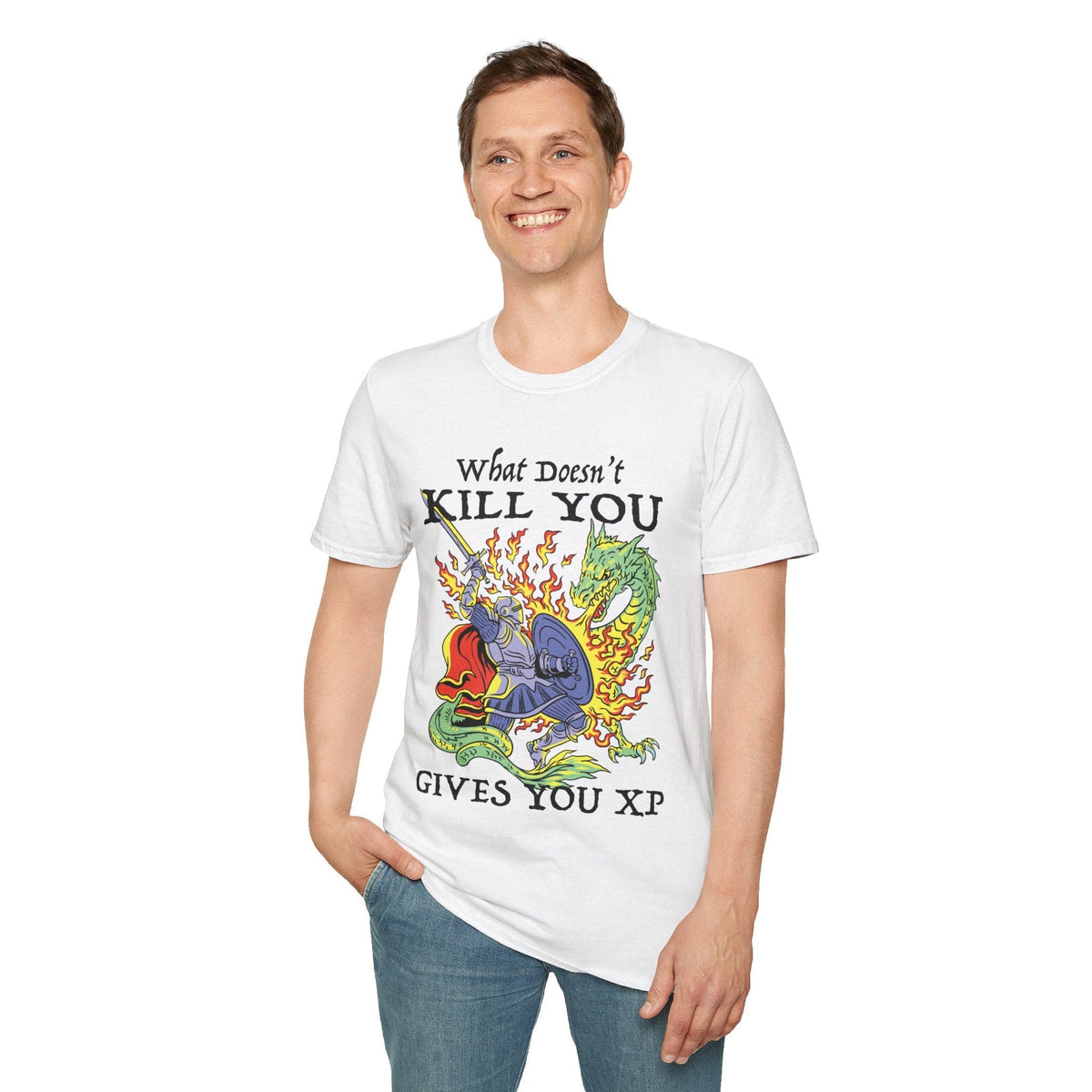 What Doesn't Kill You Gives You XP T-Shirt