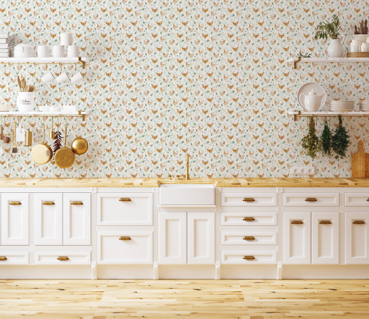 Henrietta Wallpaper by Fede Volpato