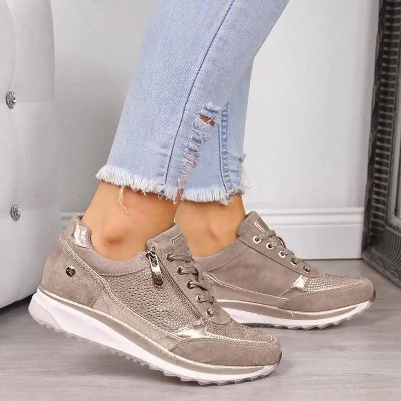 Women's Shake Sneakers Fashion Sport Comfortable Non Slip Strong Sneakers