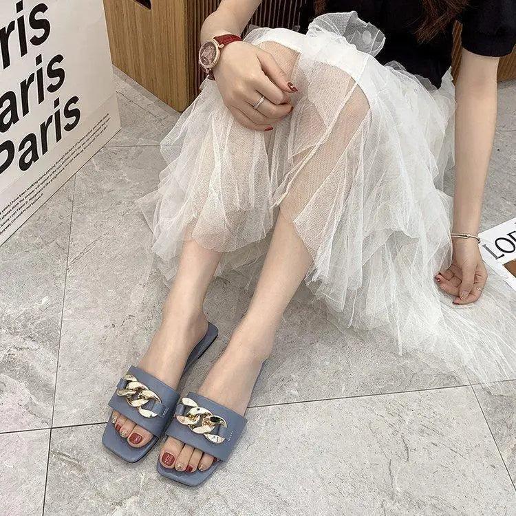 Women Summer Cute 2021 Slippers Flip Flop comfortable Outfit - Outdoor Summer Sandals For Women