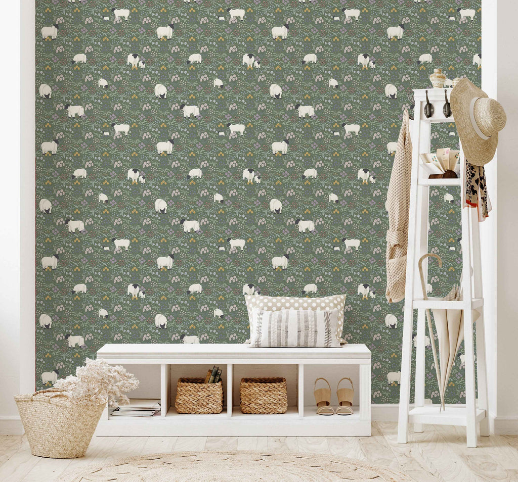 Wool Wallpaper by Randi Lepre