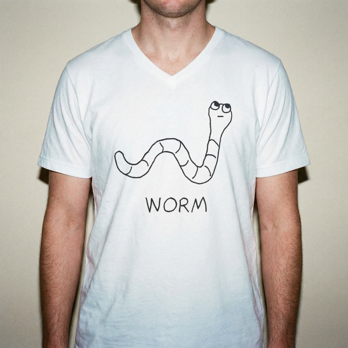 Worm - V-neck Tee