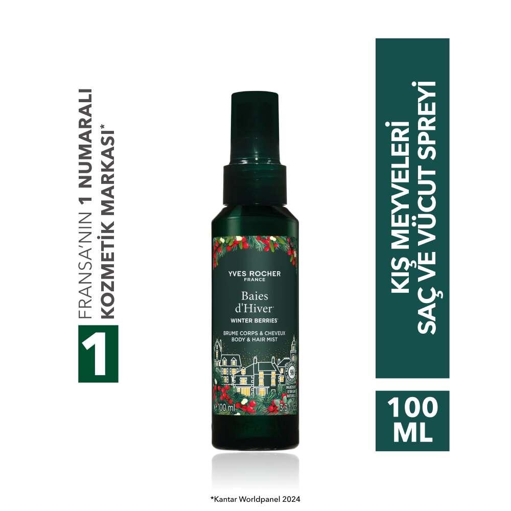 Yves Rocher Unbranded Winter Berries Hair & Body Mist 100ml
